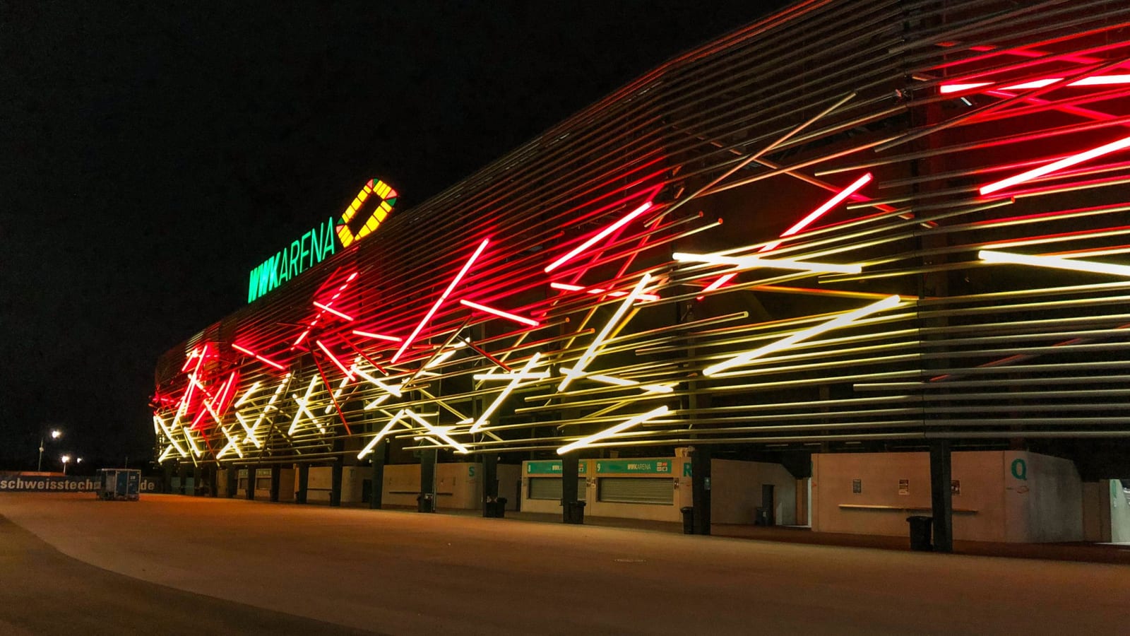 აუგსბურგის WWK Arena, სადაც გერმანია საბერძნეთს მასპინძლობს