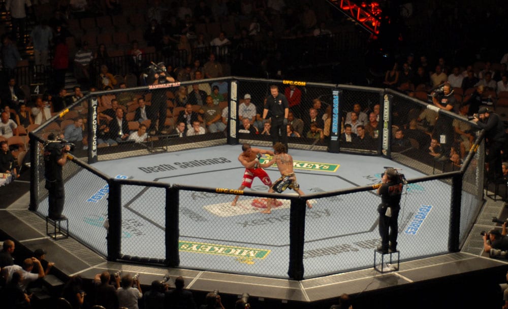 UFC-ის ოქტაგონი ტურნირის დროს